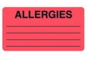 Allergy Warning Labels